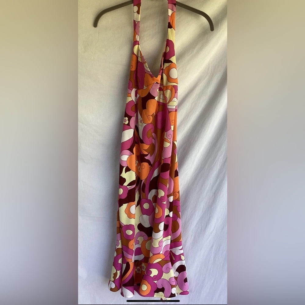 VINTAGE DOLCE & GABBANA HALTER DRESS - Picture 4 of 9